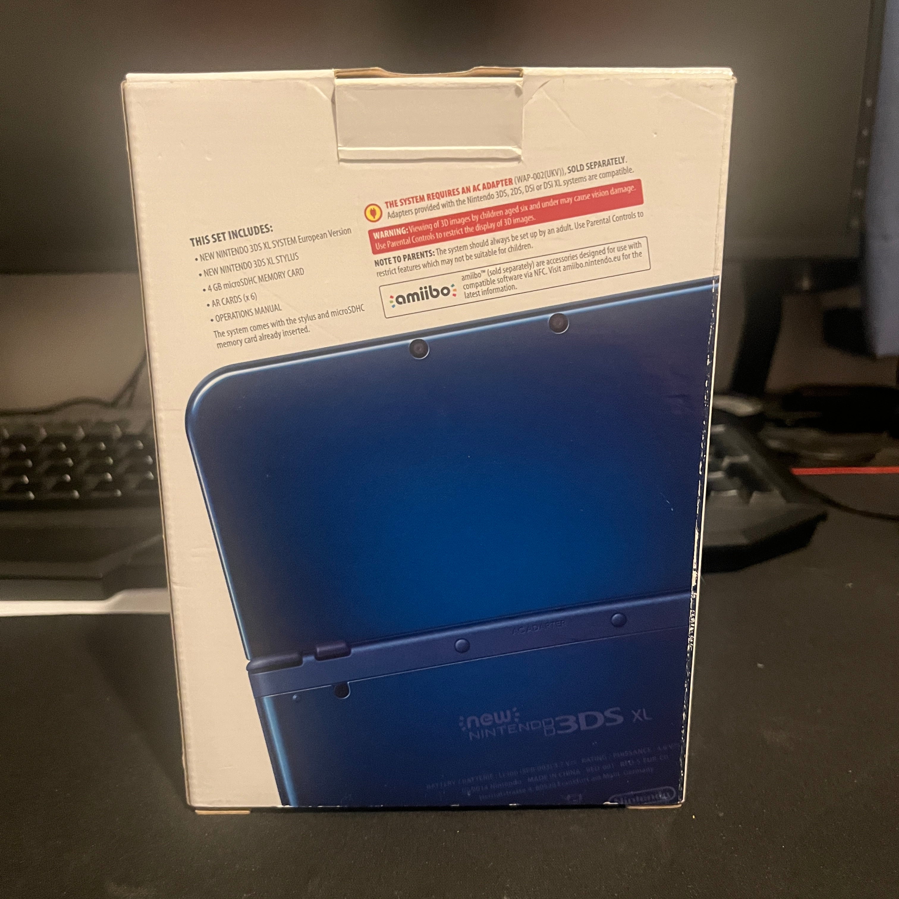 New 3ds xl console metallic blue boxed New 3ds xl console metallic blue boxed